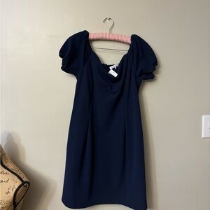Leyden Dark Blue Mini Dress